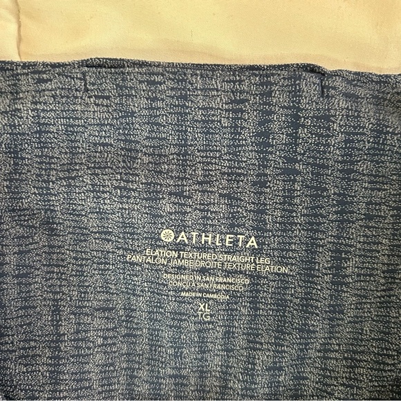 Athleta Elation Textured Straight Leg Pant extra large - Picture 10 of 13